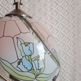 Lamp style tiffany vintage floral pattern