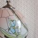Lamp style tiffany vintage floral pattern