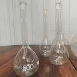 5 laboratory flat-bottomed balloon vases