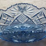 Coupe en verre bleu