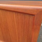 Scandinavian teak row by Axel Christensen for ACO Mobler