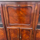 Sideboard, Louis XV style secretary in cherry wood, 1960s.
