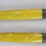 Art Deco salad servers