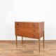 Commode en teck de Hans Hawig Möbler années 1960.
