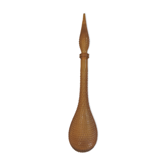Italian amber empta decanter
