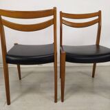Series of 4 Scandinavian chairs