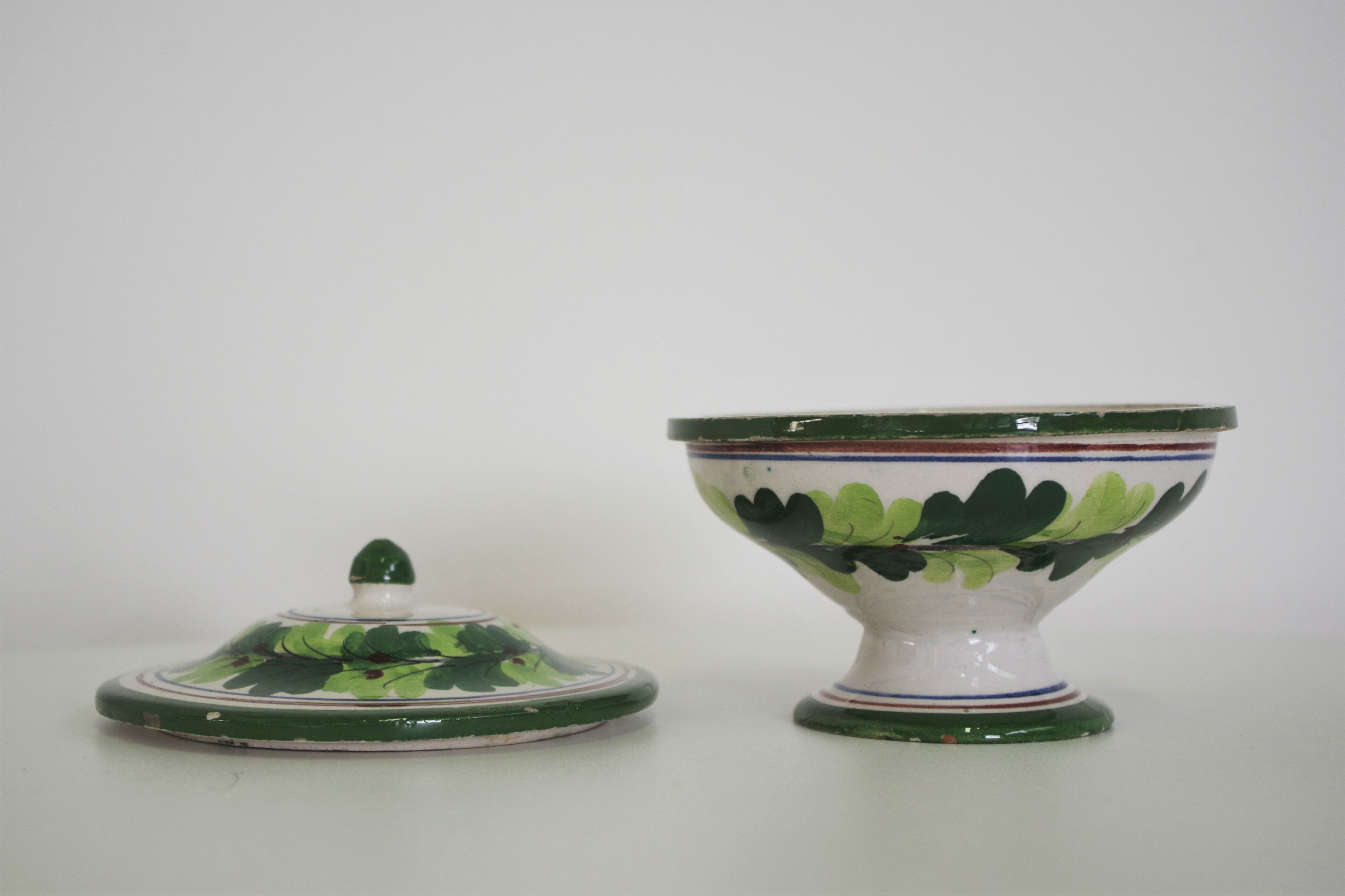 Assiette bonbon de capodimonte, 1960