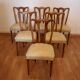 Ensemble de 6 chaises modernes du milieu du siècle, Italie, 1960