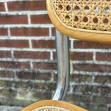 Cesca design chair model b32 in chrome