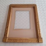 Golden Art Deco frame with fine gold