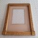 Golden Art Deco frame with fine gold