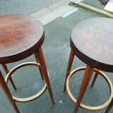 Pair of bar stools "Baumann"