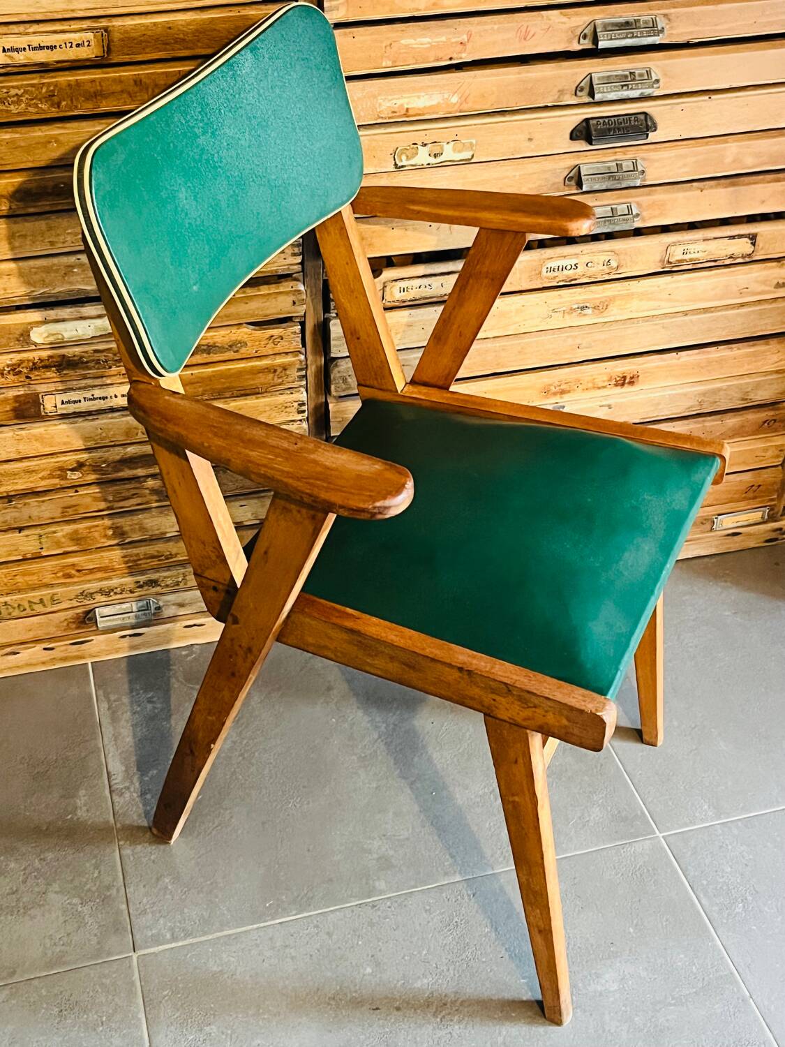 Bridge chair from the 50s
