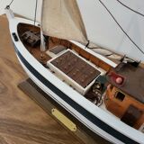 Model wooden boat