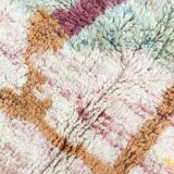 Moroccan Berber carpet beni ouarain mottled with colorful patterns 308x212cm
