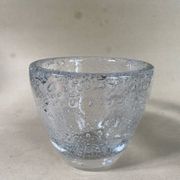 Daum Nancy France, bubble vase, circa 1930