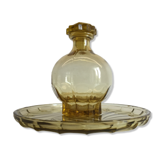 Glass top and its art deco deco decanter