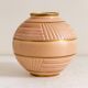 French art deco vase signed odyv 1930