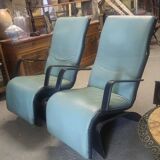 Pair of armchairs model antropovarius ferdinand porsche poltrona frau