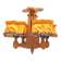 Guillerme and Chambron 4-light chandelier