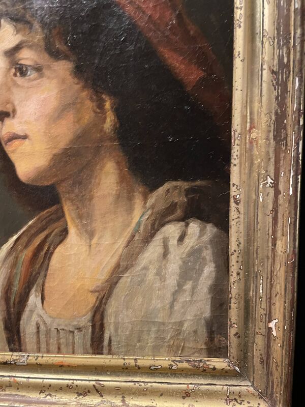 Huile sur toile
