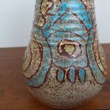 Ceramic pitcher signed Accolay