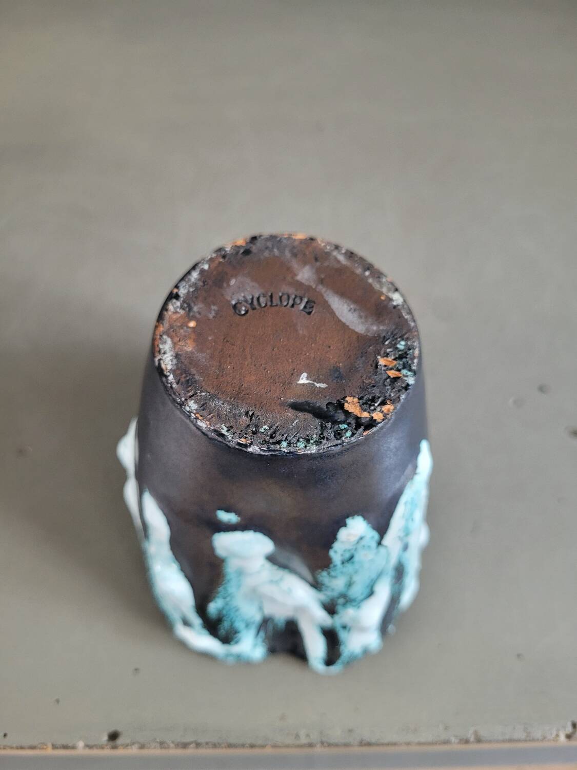 Glacier Enamels Cup, Cyclope workshop, Charles Cart, Annecy