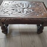19th century oak stool