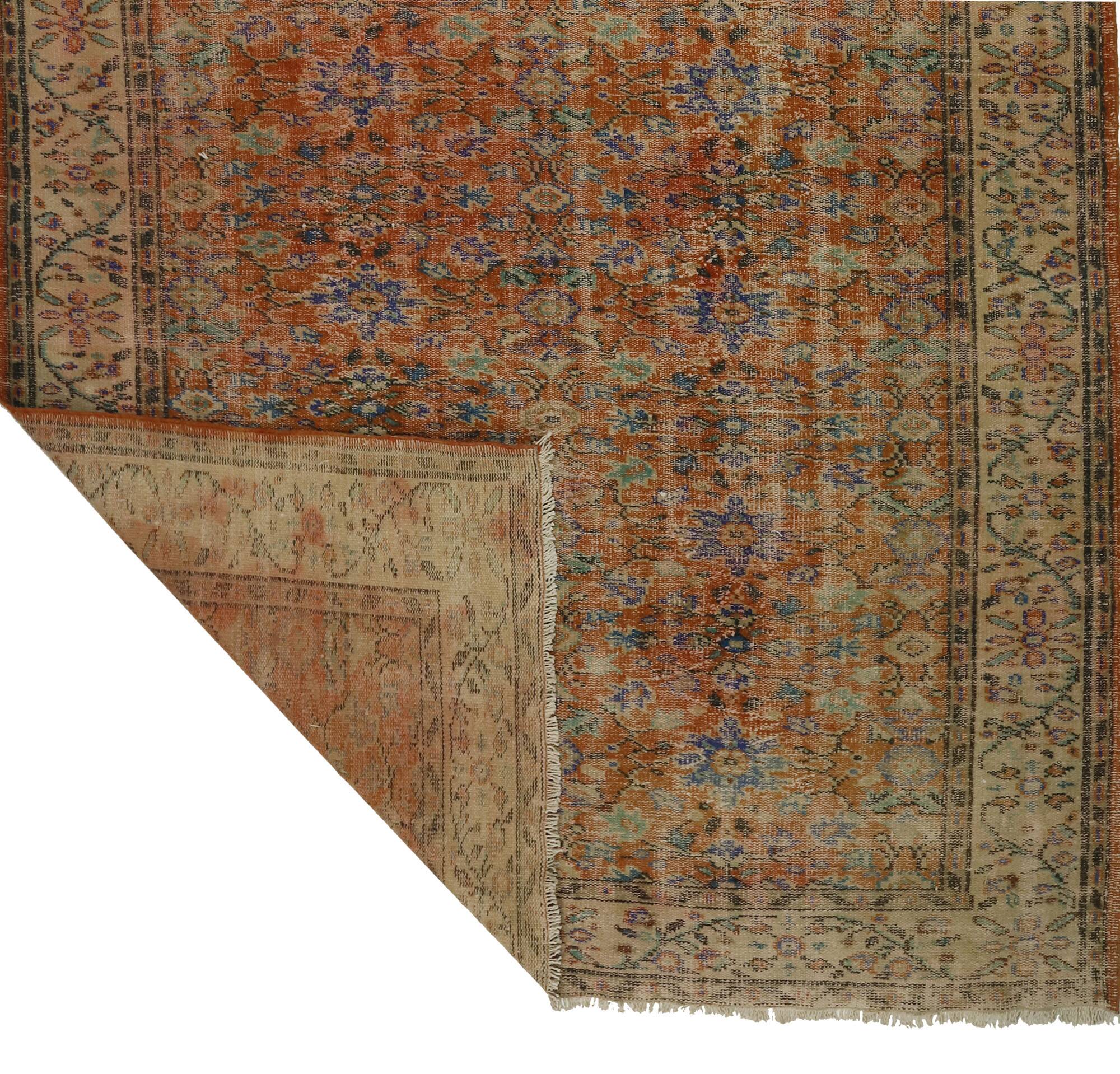 Modern Unique Rug, Turkish Oriental Handmade Boho Kilim Rug,for Kitchen,Bedroom 298 x 203 cm