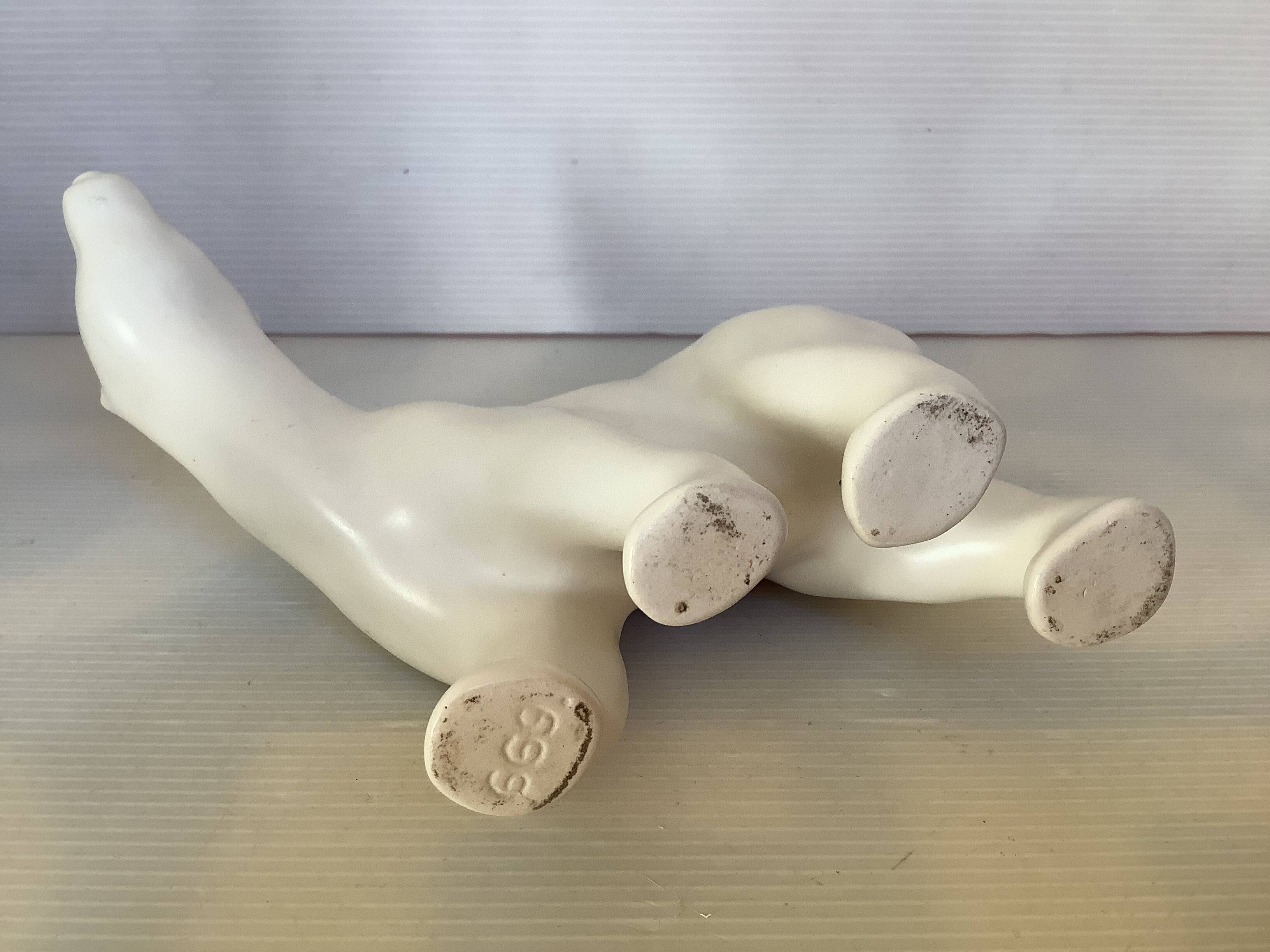 Popular white ceramic bear