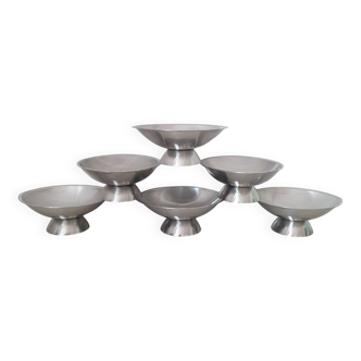 Guy Degrenne stainless steel cups