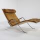 Fauteuil Grasshopper précoce par Preben Fabricius et Jørgen Kastholm pour Kill International, Allemagne, années 1960.