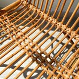 Vintage rattan chair 1970