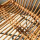 Chaise en rotin vintage 1970