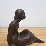 Achatit, woman figurine, Germany, 1960s/1970s.