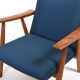 Fauteuil GE-260 en chêne par Hans J. Wegner années 1950