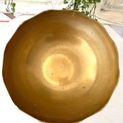 Brass Punch Bowl Set with 12 Cups, Ladle – French Vintage Mid-Century
