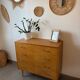 Commode vintage en chêne des années 60