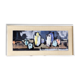 Art screenprint "The Apple Table"