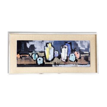 Art screenprint "The Apple Table"