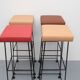 Ensemble de 4 tabourets de barre Wire années 1960