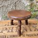 Tabouret tripode en bois