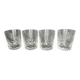 4 cut crystal whisky glasses