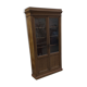 Trompe l'oeil painted library in the style of oak, circa 1870