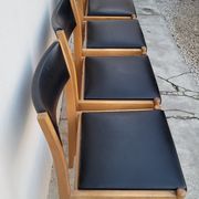 Série de 4 chaises scandinave vintage 1950