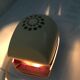 Vintage space age style alarm lamp with articulated arm 60s