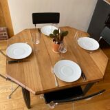 Table avec allonges 8/10 personnes