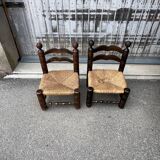 Pair of low chairs