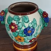 Paire de vases à oreilles Cerart Monaco 1950/1960