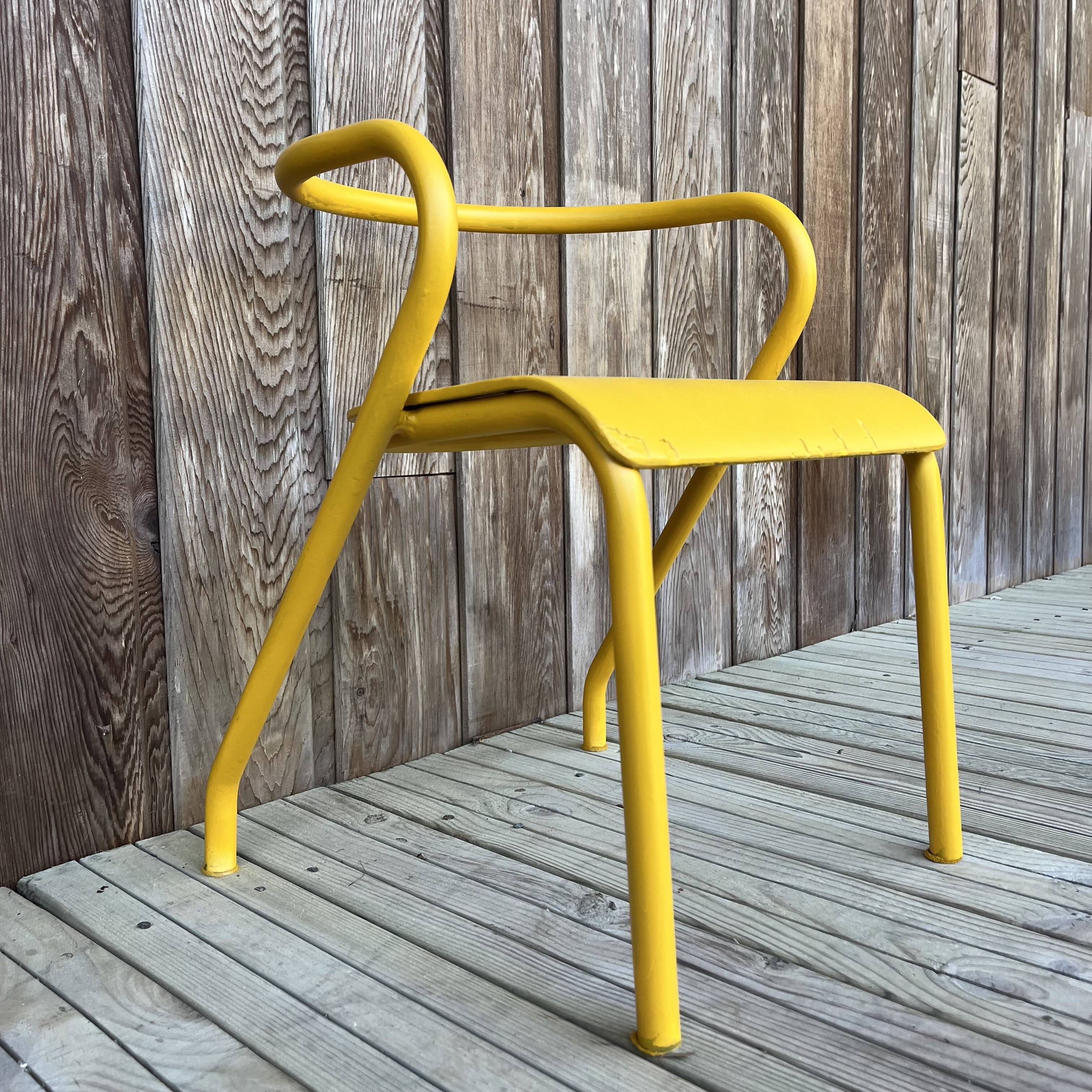 Jacques Hitier yellow children's chair